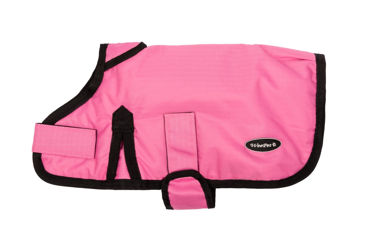 All Seasons Waterproof Dog Coat in Pink