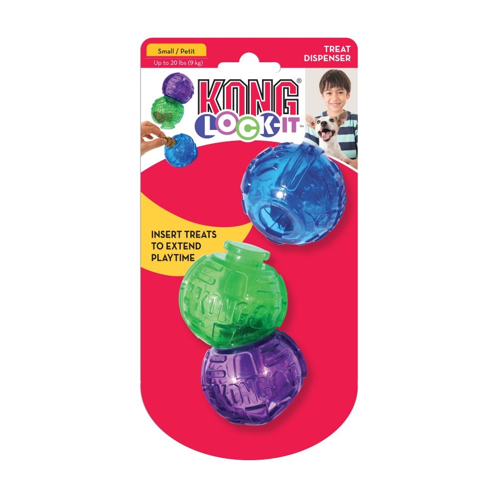 KONG Lock it Dog Treat Toy