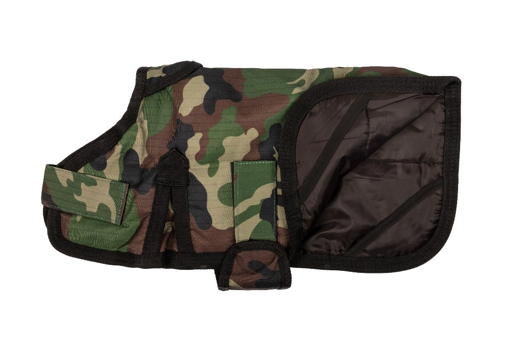 All Seasons Waterproof Dog Coat in Camouflage
