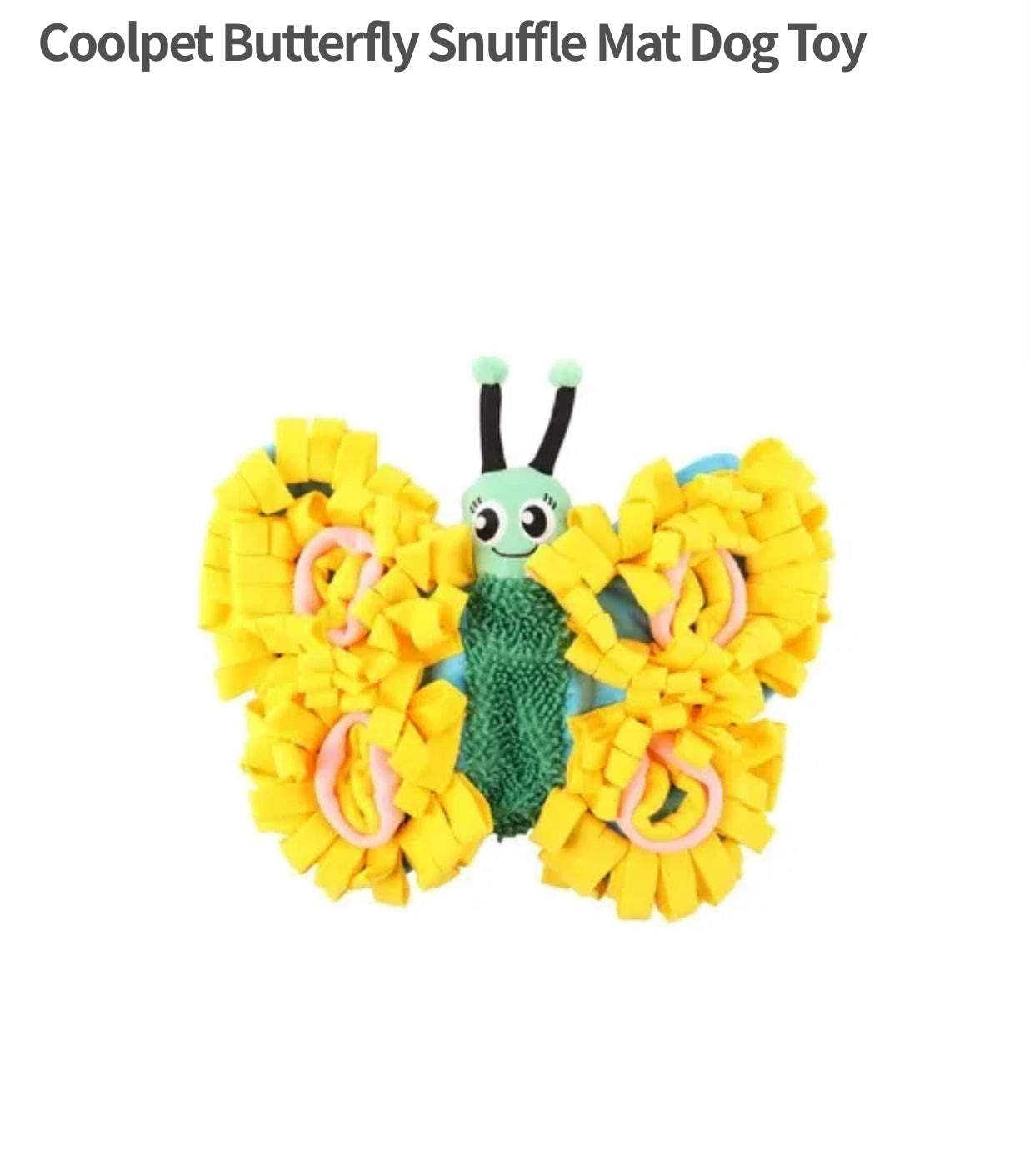 Cool Pet Butterfly Snuggle Mat