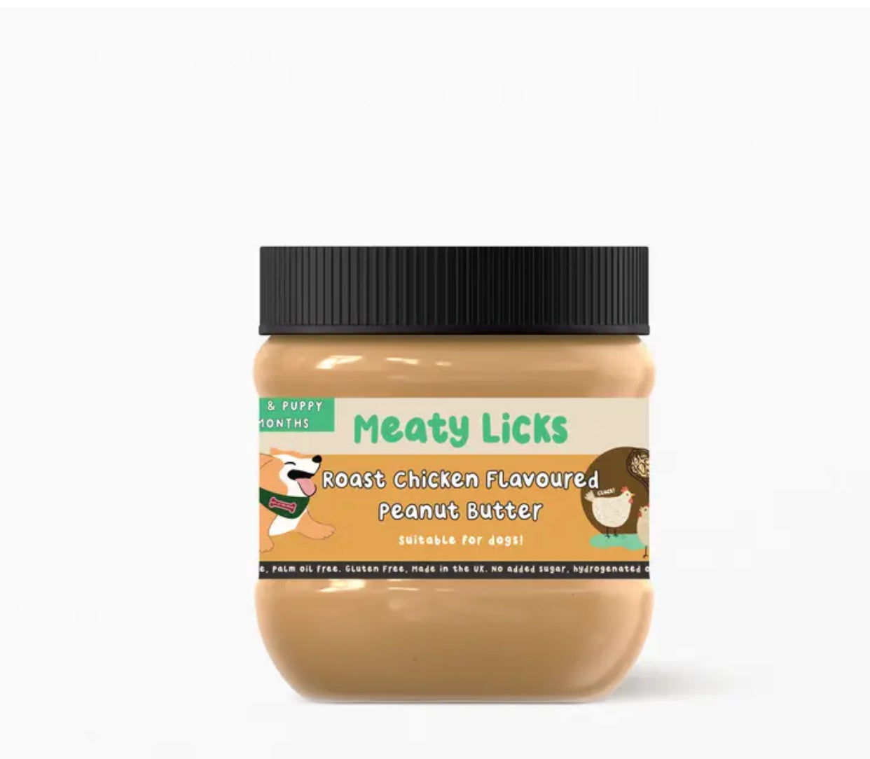 Roast Chicken Flavoured Peanut Butter Jar for dogs 350g