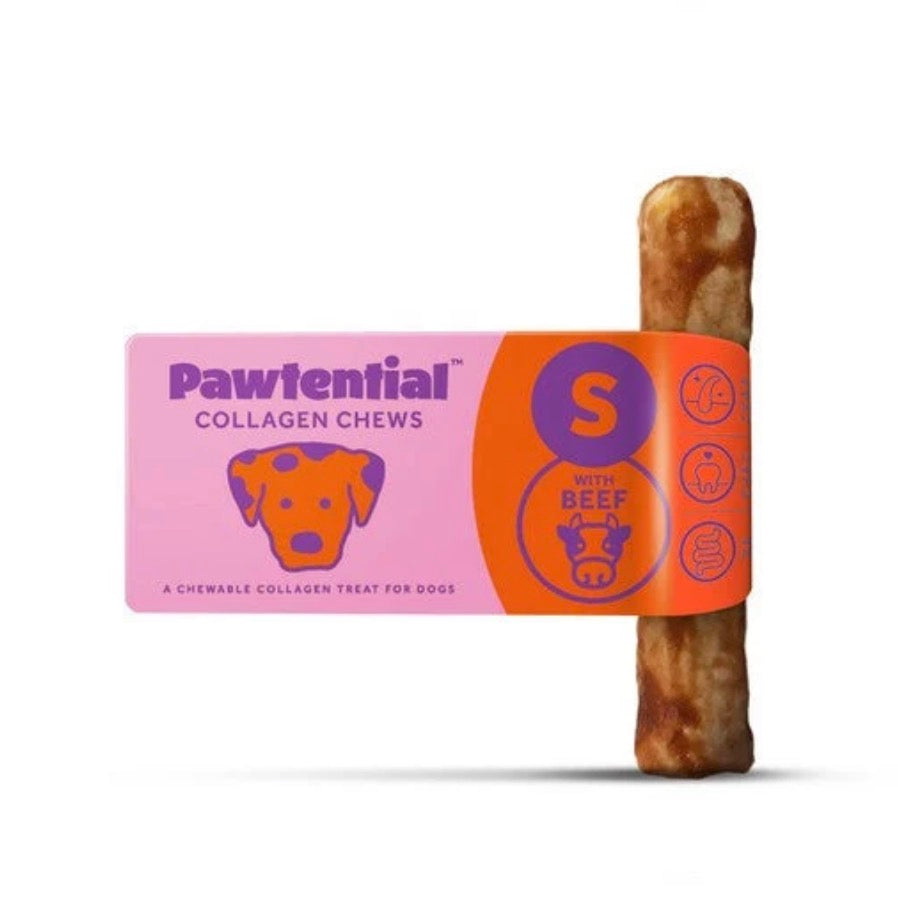 Pawtential Collagen Chew in Beef and Chicken Flavours Size Small