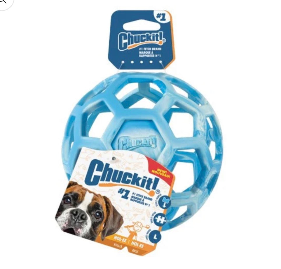 New! Chuckit! Holee Roller Ball