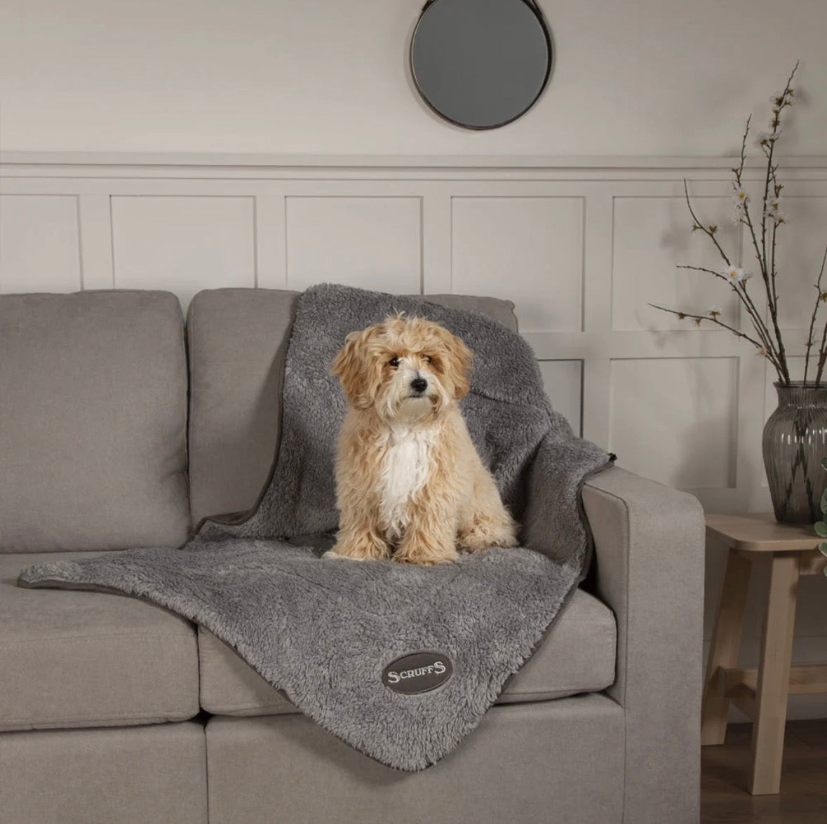 Scruffs Reversible Cosy Blanket in Grey