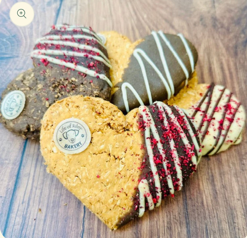 ❤️ Woof You Heart Shaped Dog Cookie 🍪