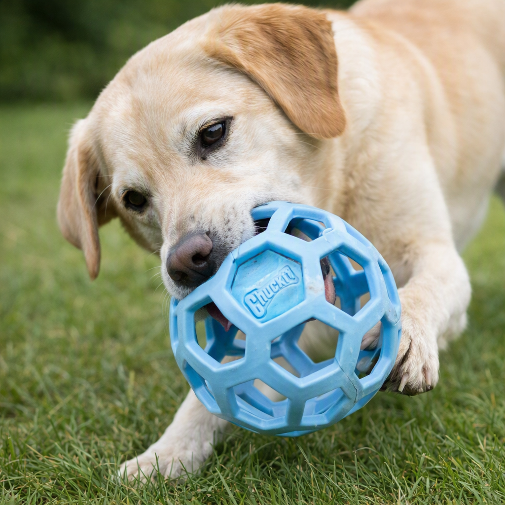 New! Chuckit! Holee Roller Ball