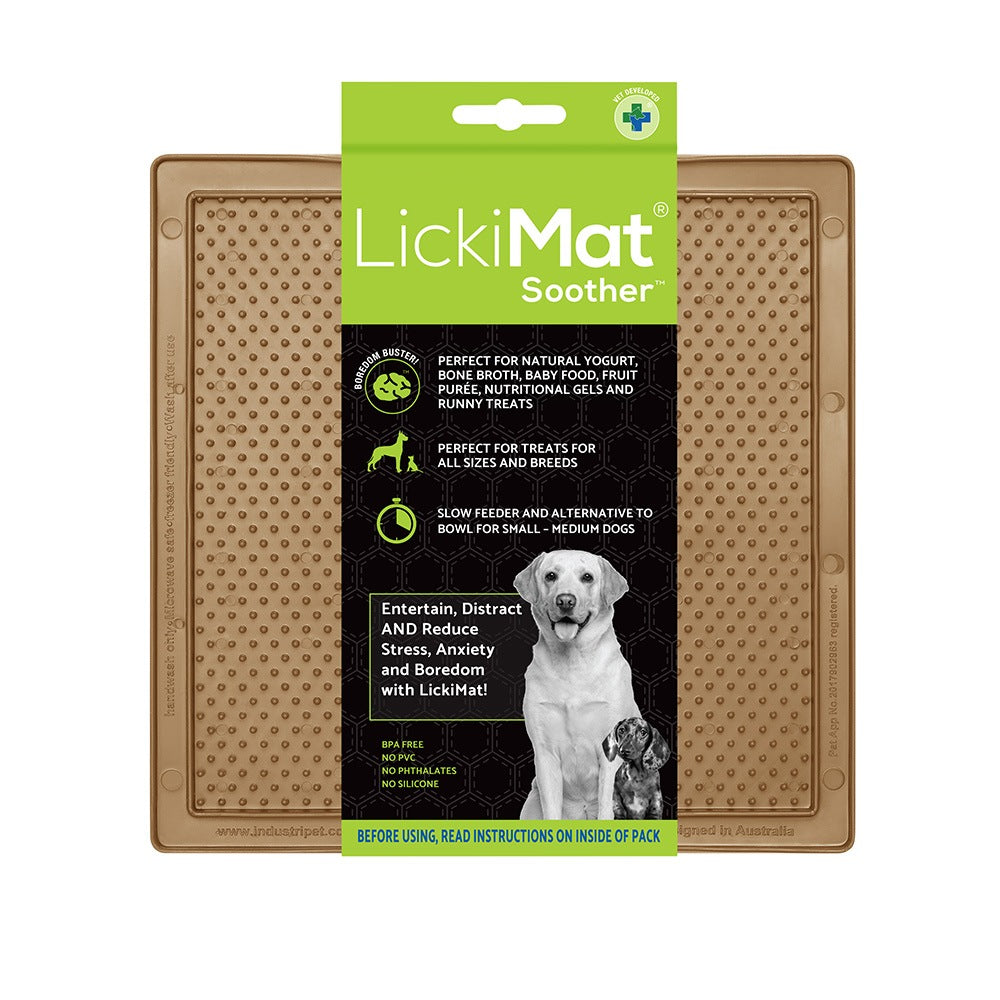 Lickimat Soother in Coffee
