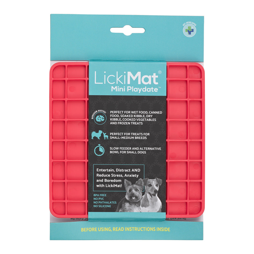 LickiMat Mini Playdate in Pink