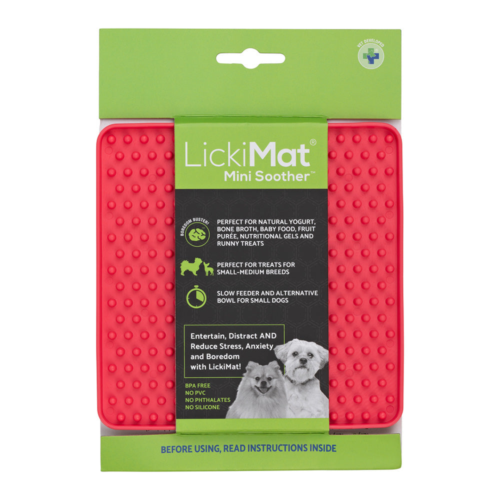 LickiMat Mini Soother in Pink