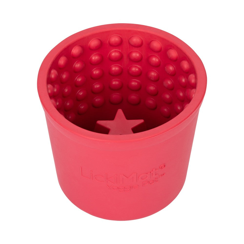 LickiMat Yoggie Pot Pink
