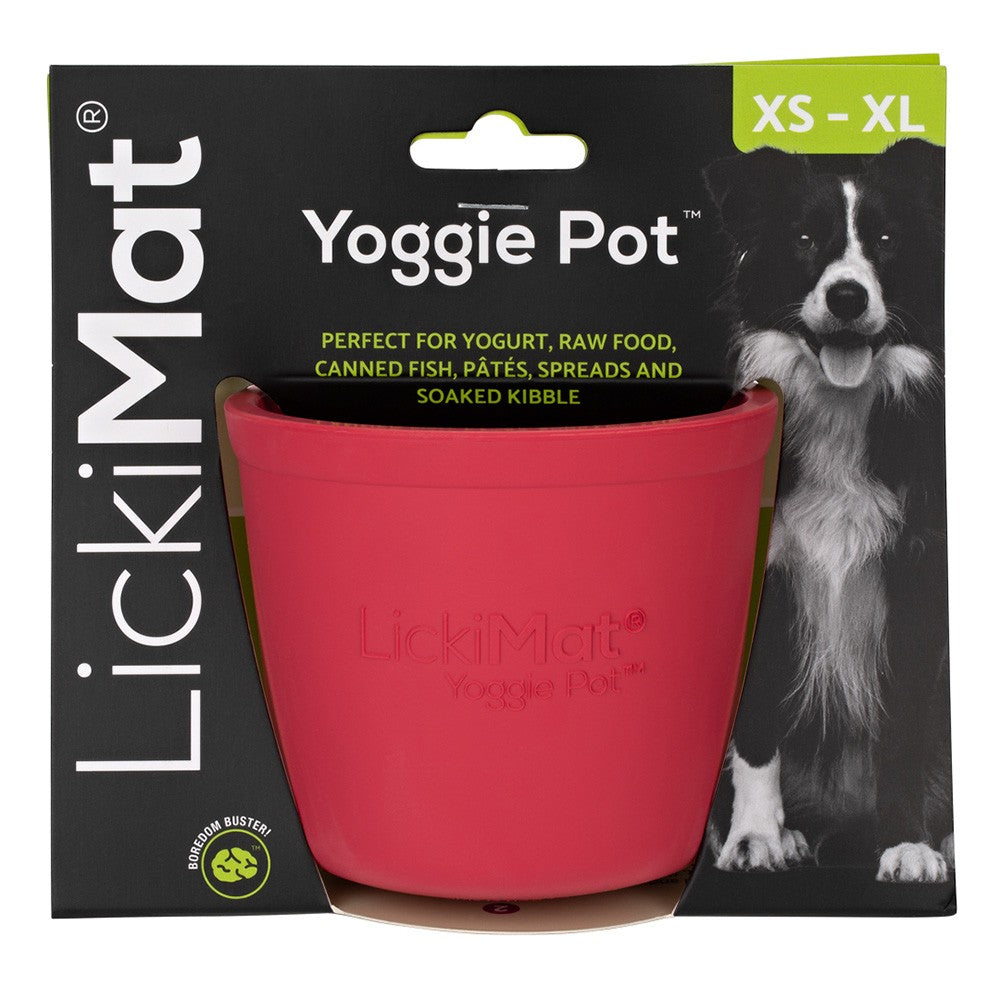 LickiMat Yoggie Pot Pink