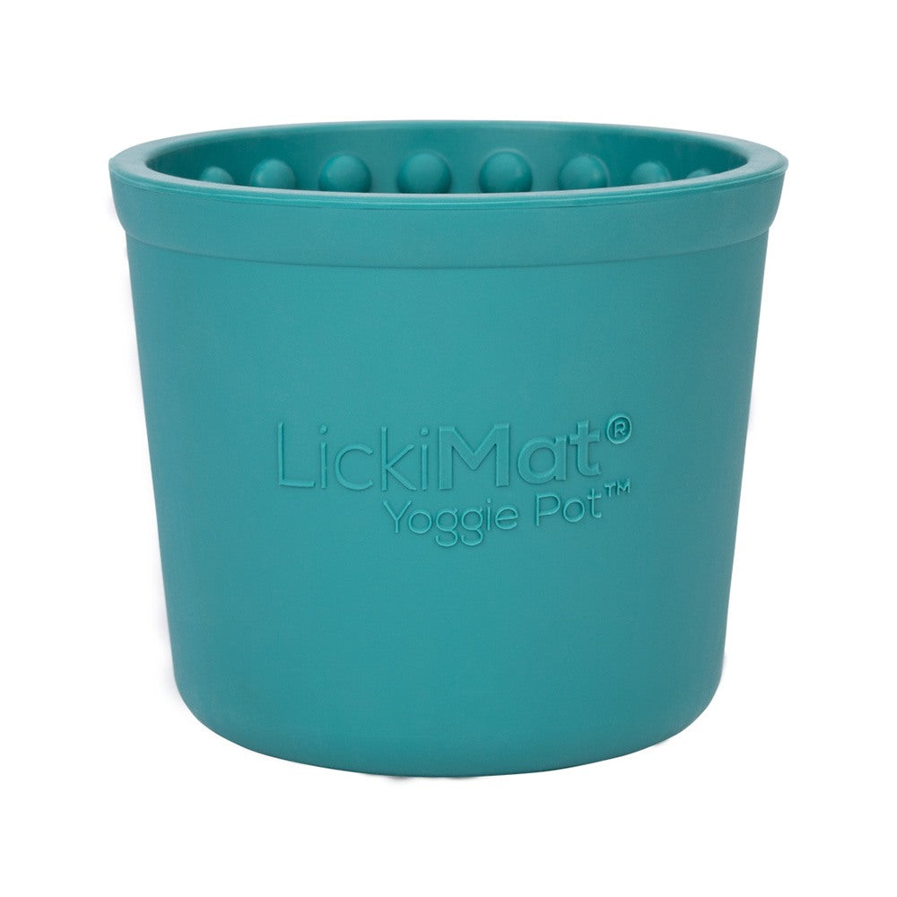 LickiMat Yoggie Pot Turquoise