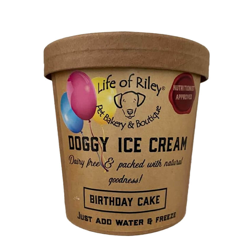 Ice Cream Tubs for Dogs