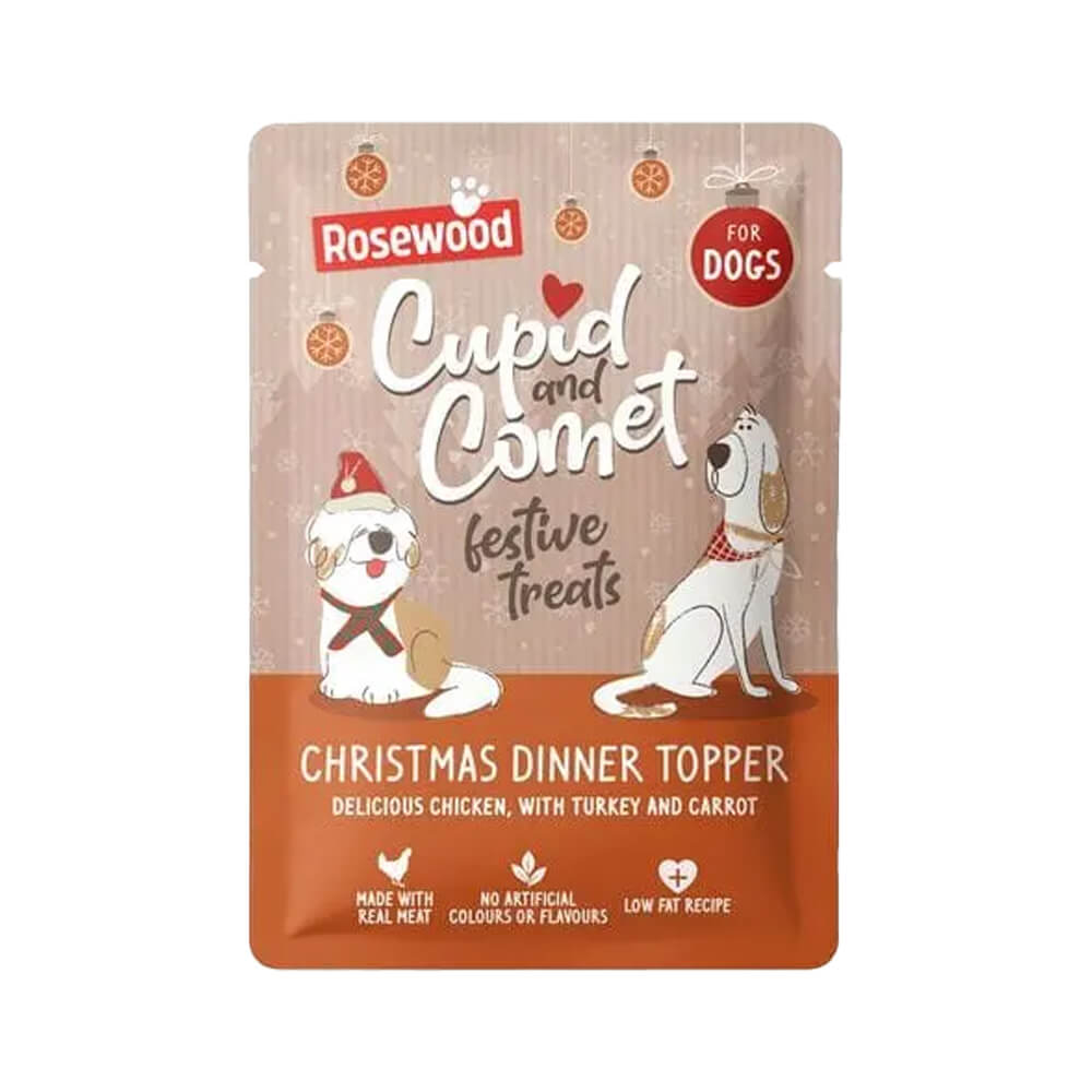 Christmas Dinner Topper for Dogs