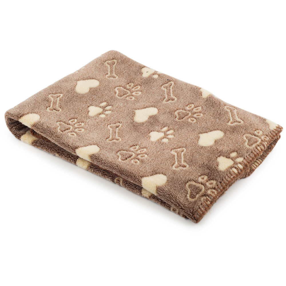 Comfort Blanket Brown 74cm x 74cm