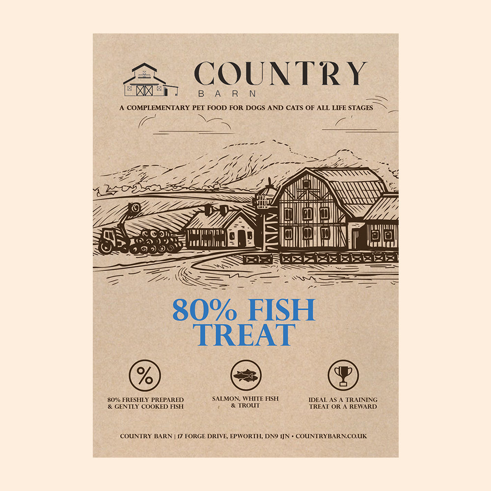 Salmon, Trout & White Fish - Country Barn Dog Treat
