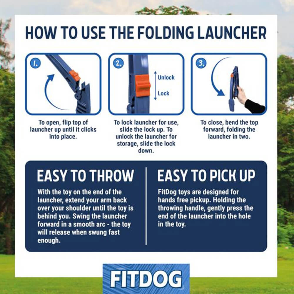 Fitdog Bone Throw Toy