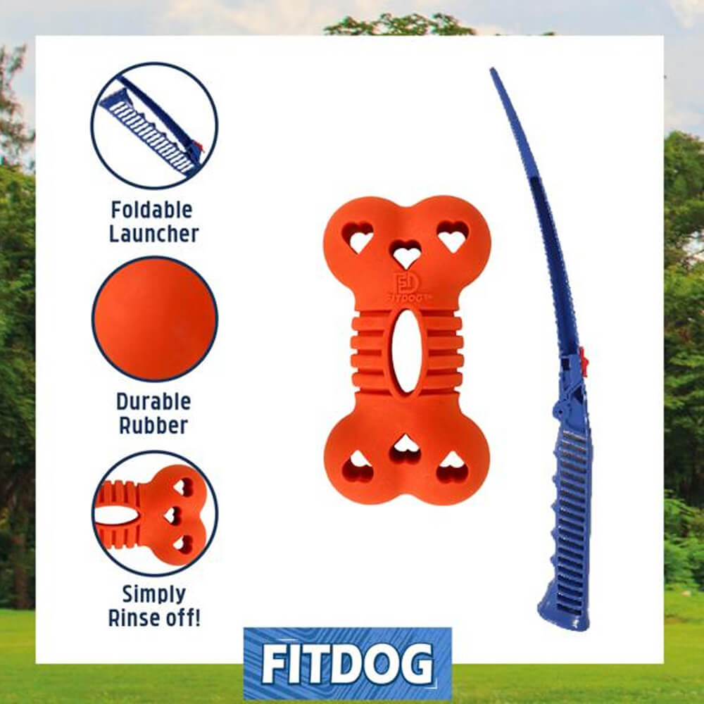 Fitdog Bone Throw Toy