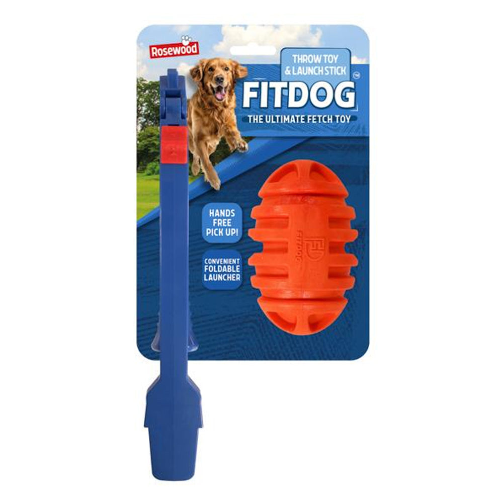 Fitdog Rugby Ball Throw Toy