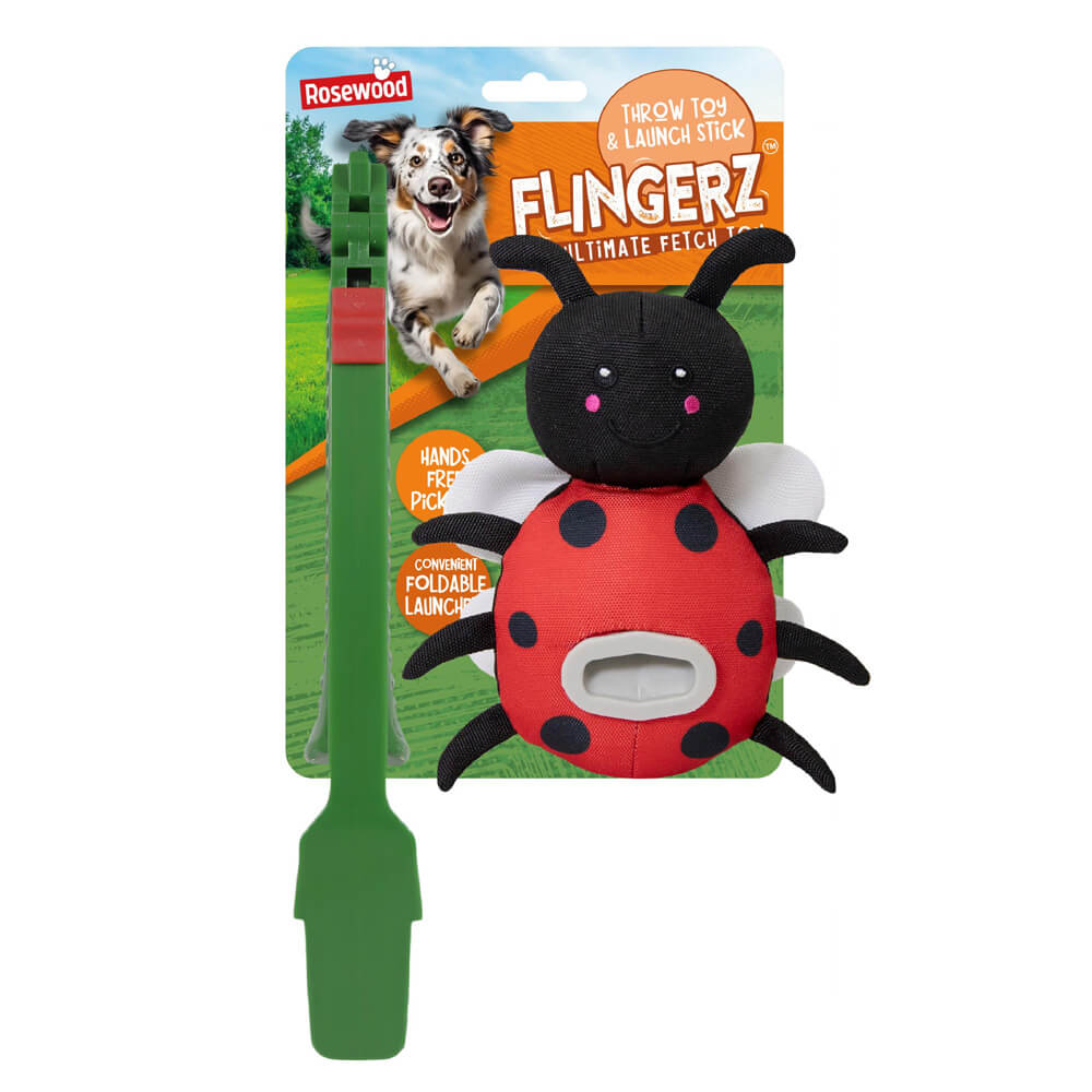 Ladybird Flingerz Throw Toy