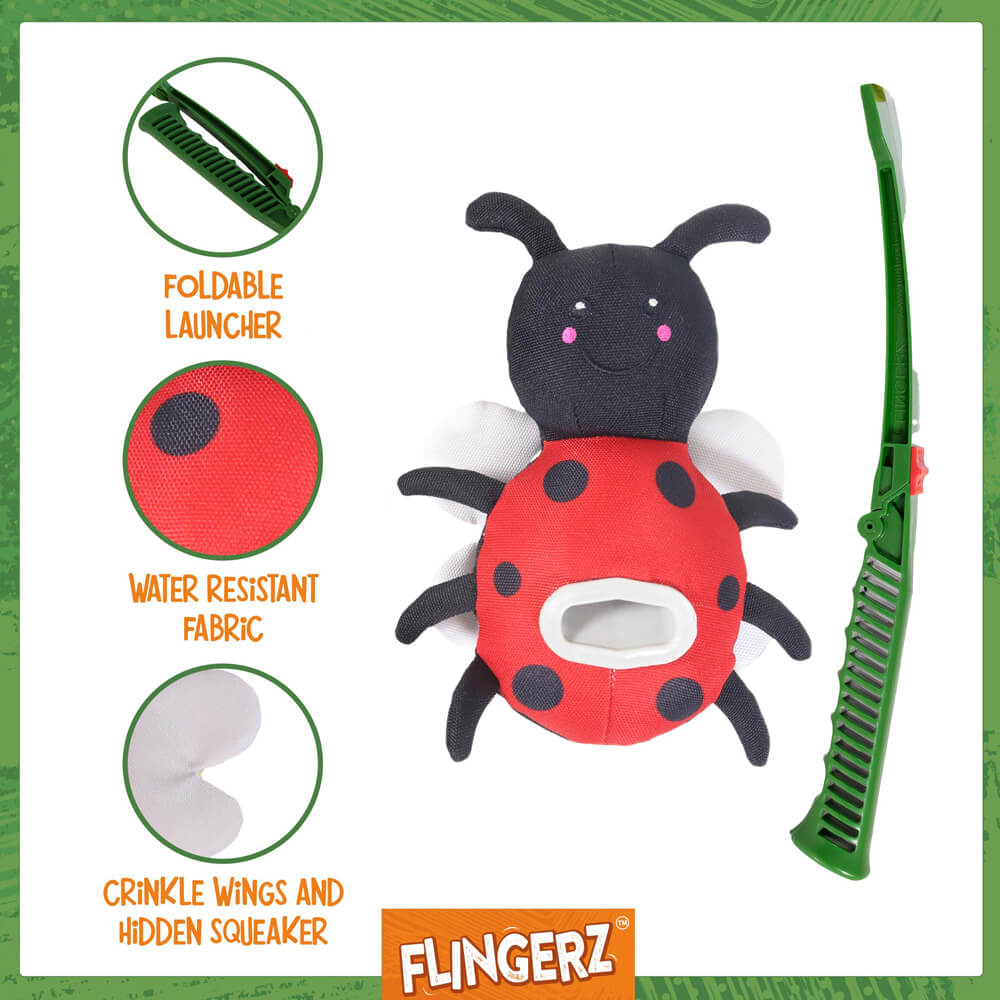 Ladybird Flingerz Throw Toy