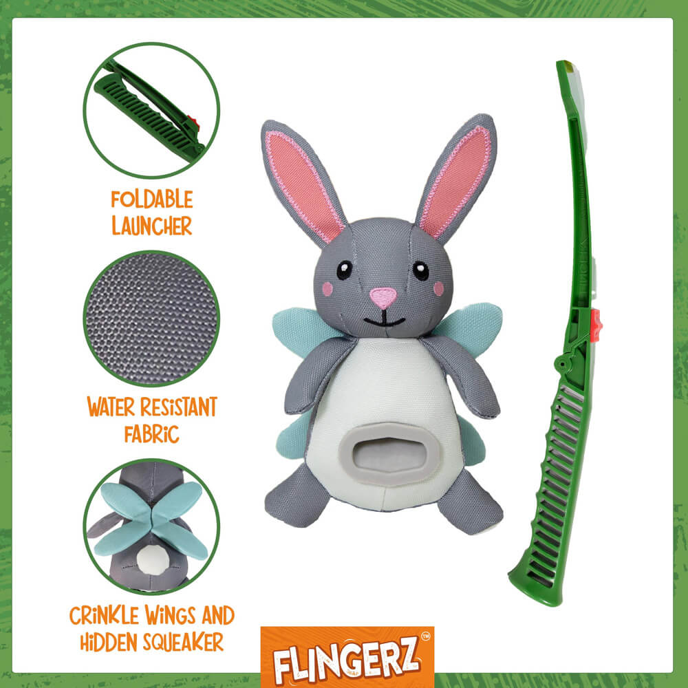 Rabbit Flingerz Throw Toy