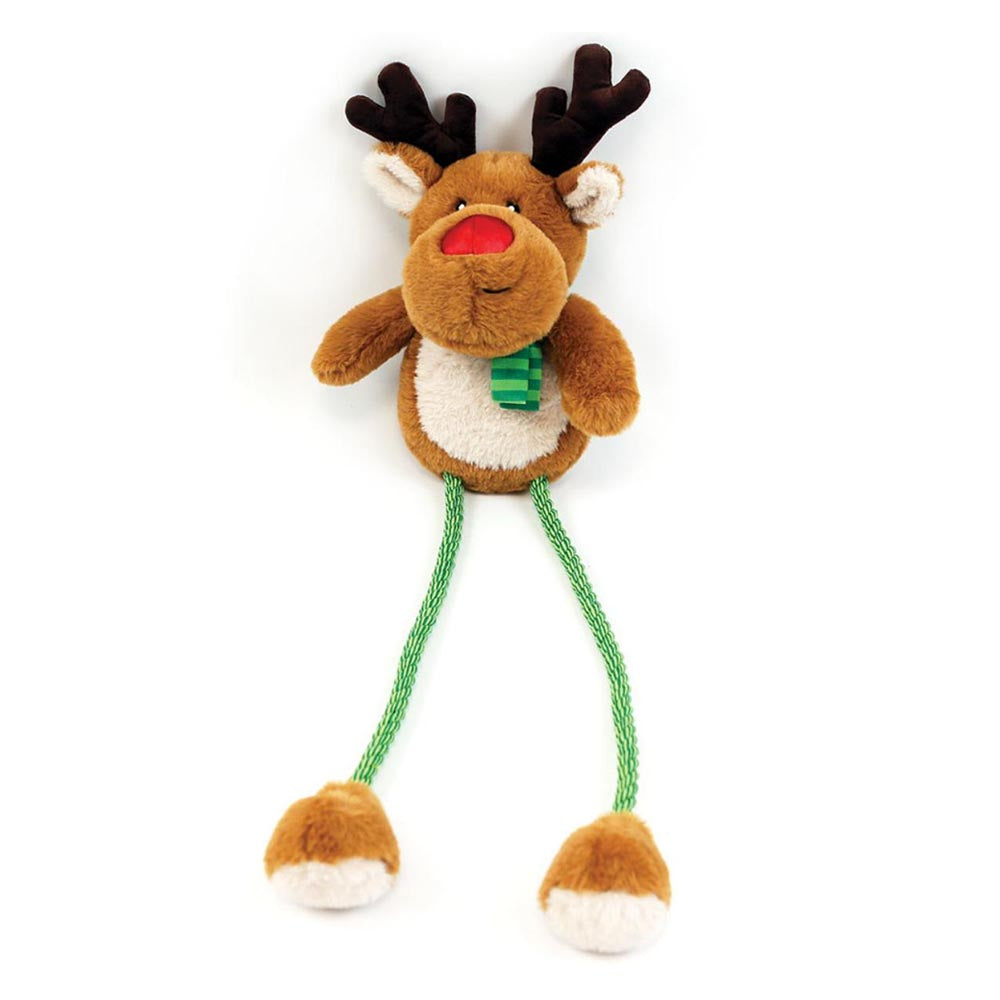 Ropee Long Legs Ronny Reindeer Dog Toy