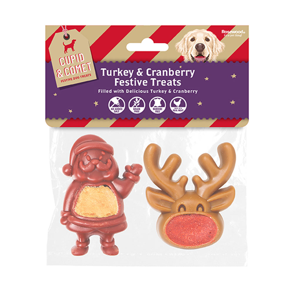 Festive Filled Santa & Reindeer