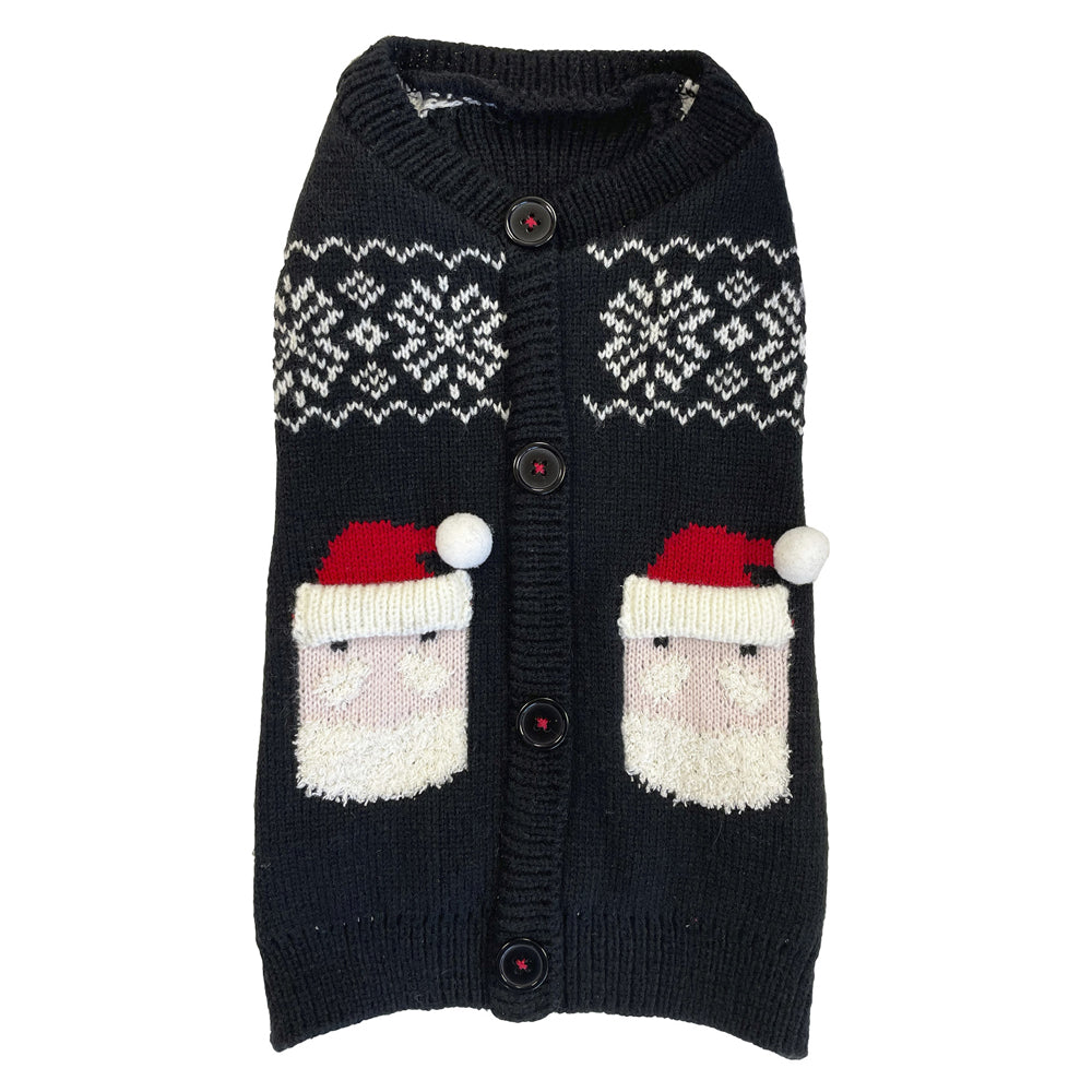 Santa cardigan hotsell