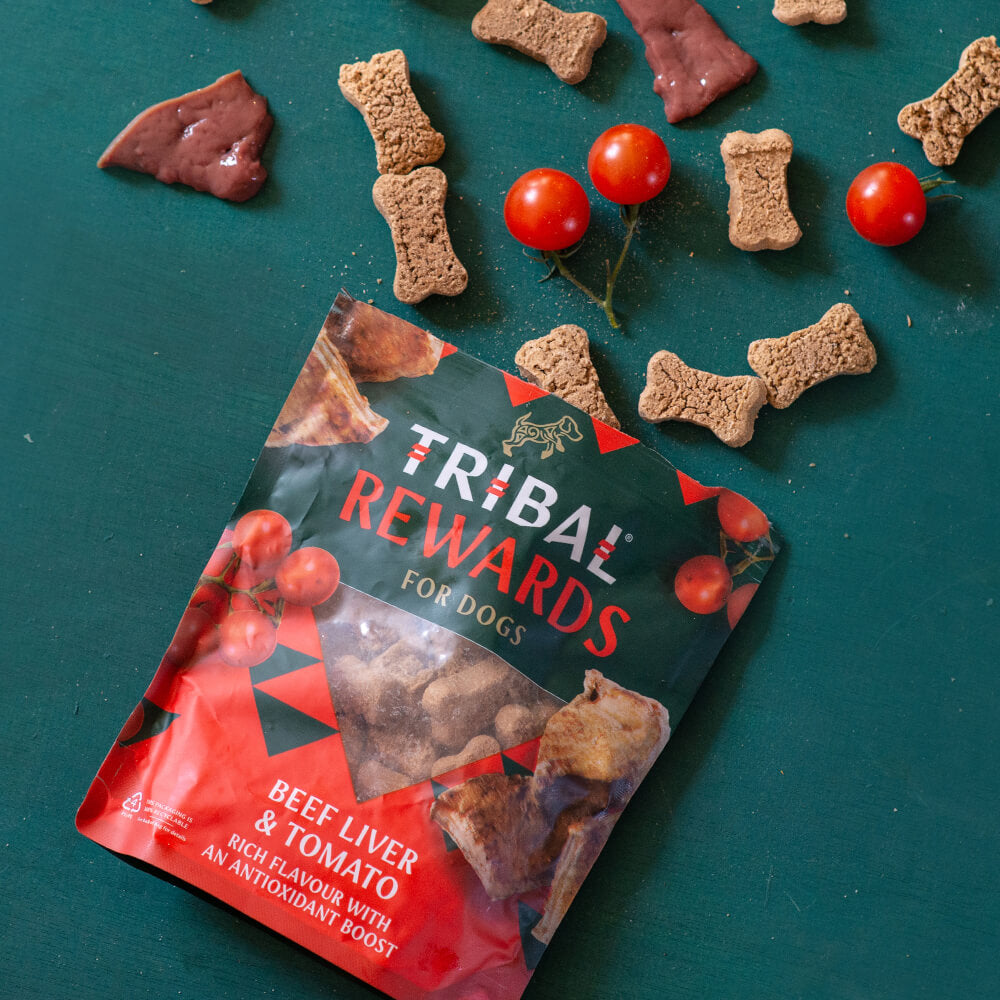 Tribal Rewards Beef, Liver & Tomato Dog Biscuits