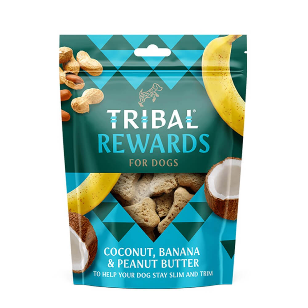 Tribal Rewards Coconut, Banana & Peanut Butter Dog Biscuits