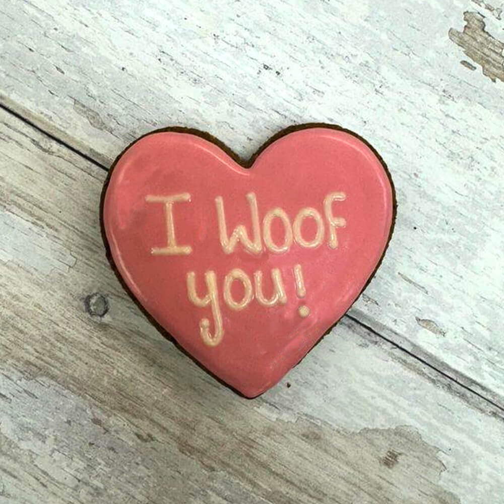 Valentine's Heart Dog Treat - Nelson's Treats