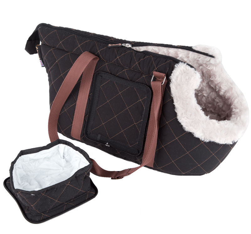 Wilton Dog Carrier in Black