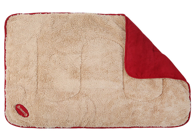 Scruffs Reversible Snuggle Blanket in Red