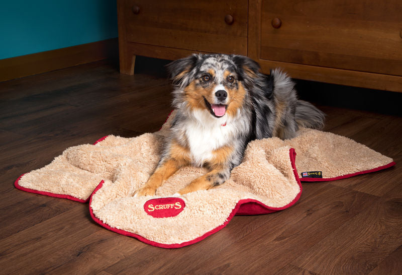 Scruffs Reversible Snuggle Blanket in Red