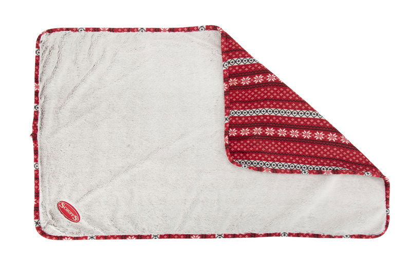 Scruffs Santa Paws Blanket & Reindeer Gift Set in Red