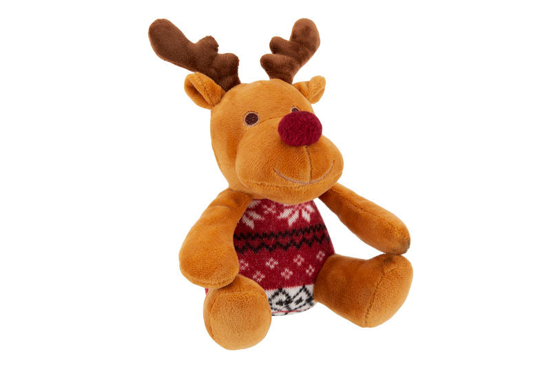 Scruffs Santa Paws Blanket & Reindeer Gift Set in Red