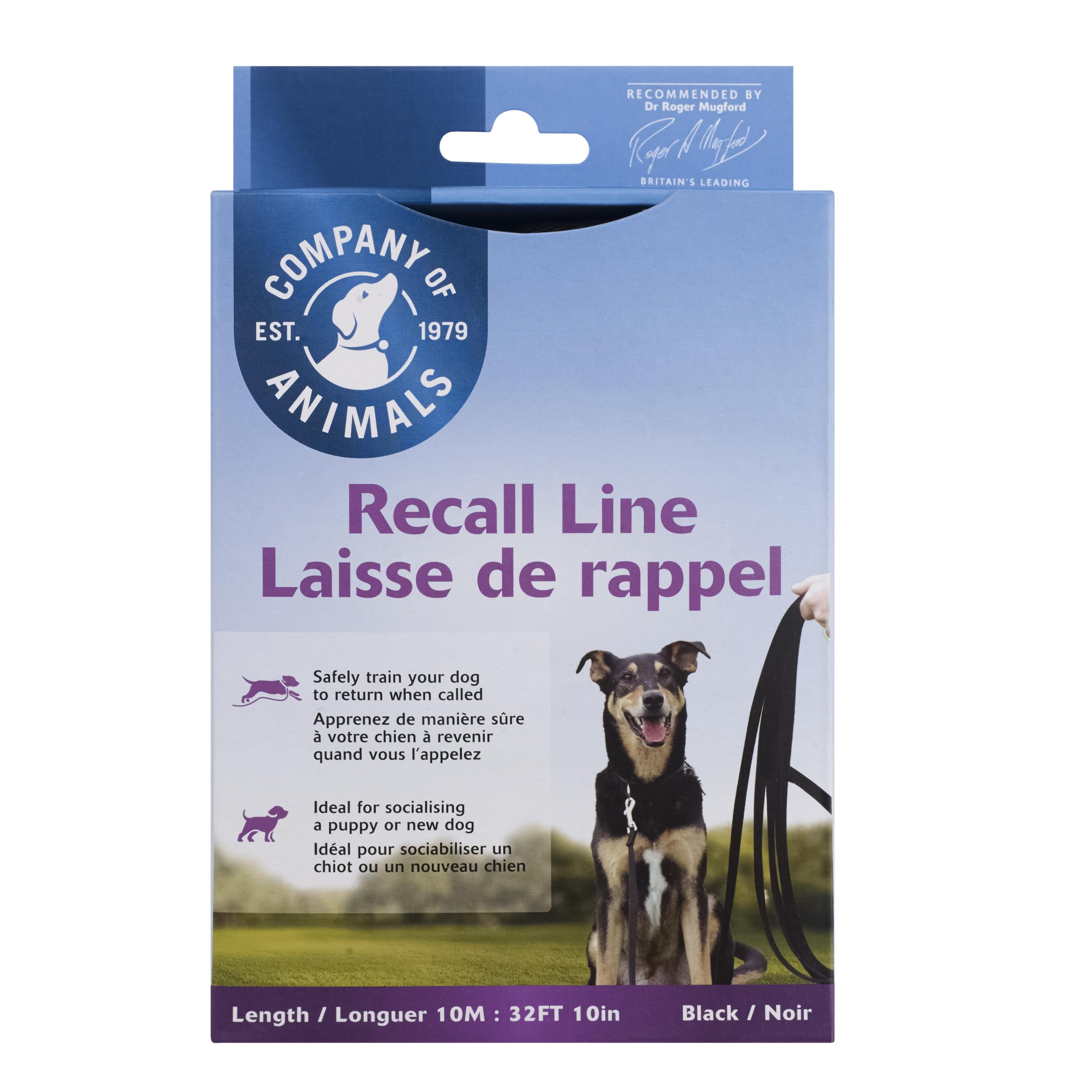 Recall Training Line for Dogs and Puppies
