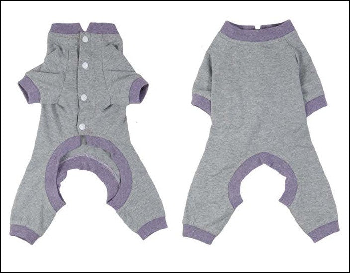 Dog Pyjamas Grey - Small To Medium Breeds