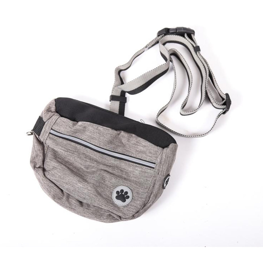 Dog Walking Bag in Grey