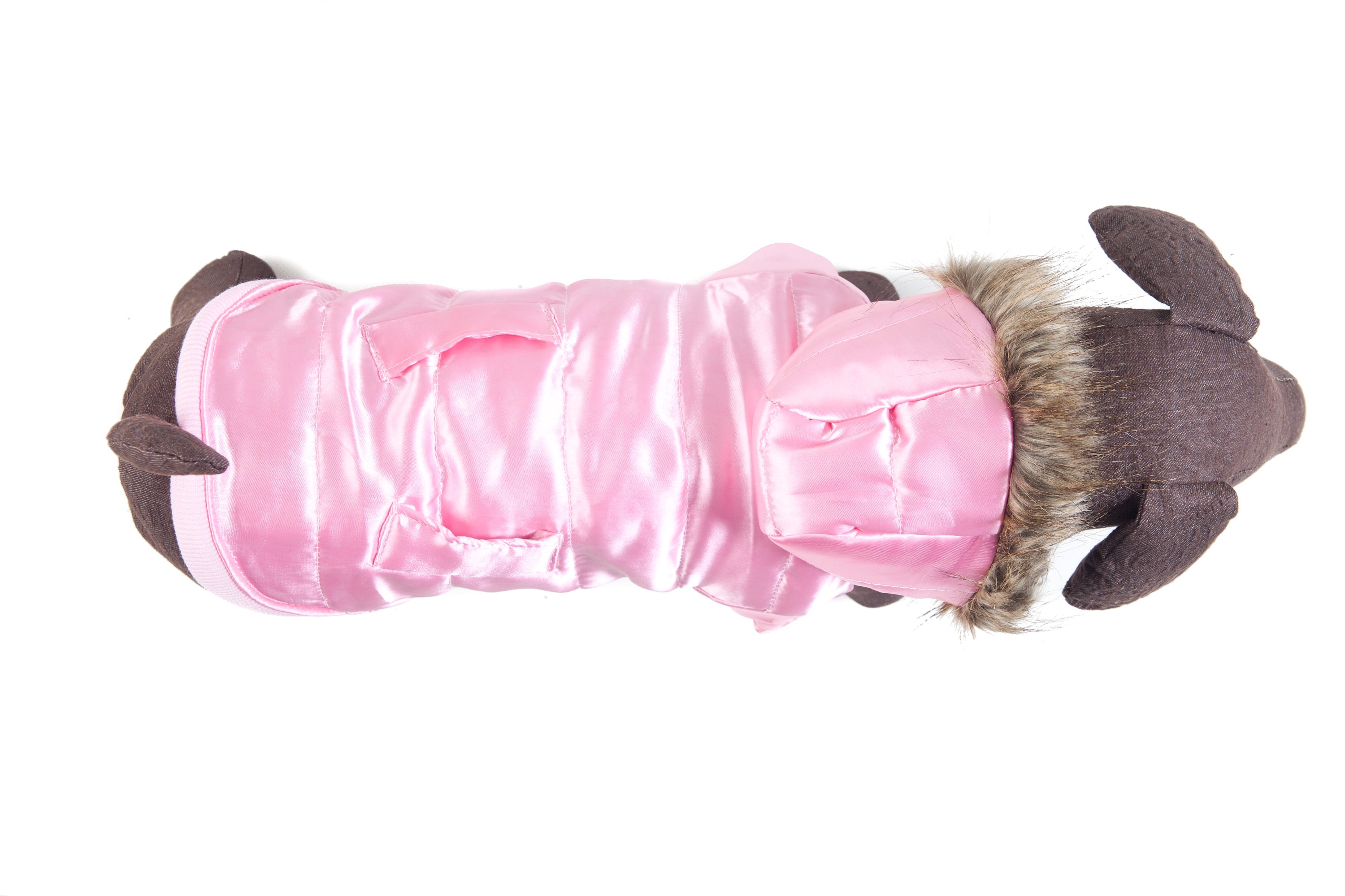 Pink Parka Dog Coat