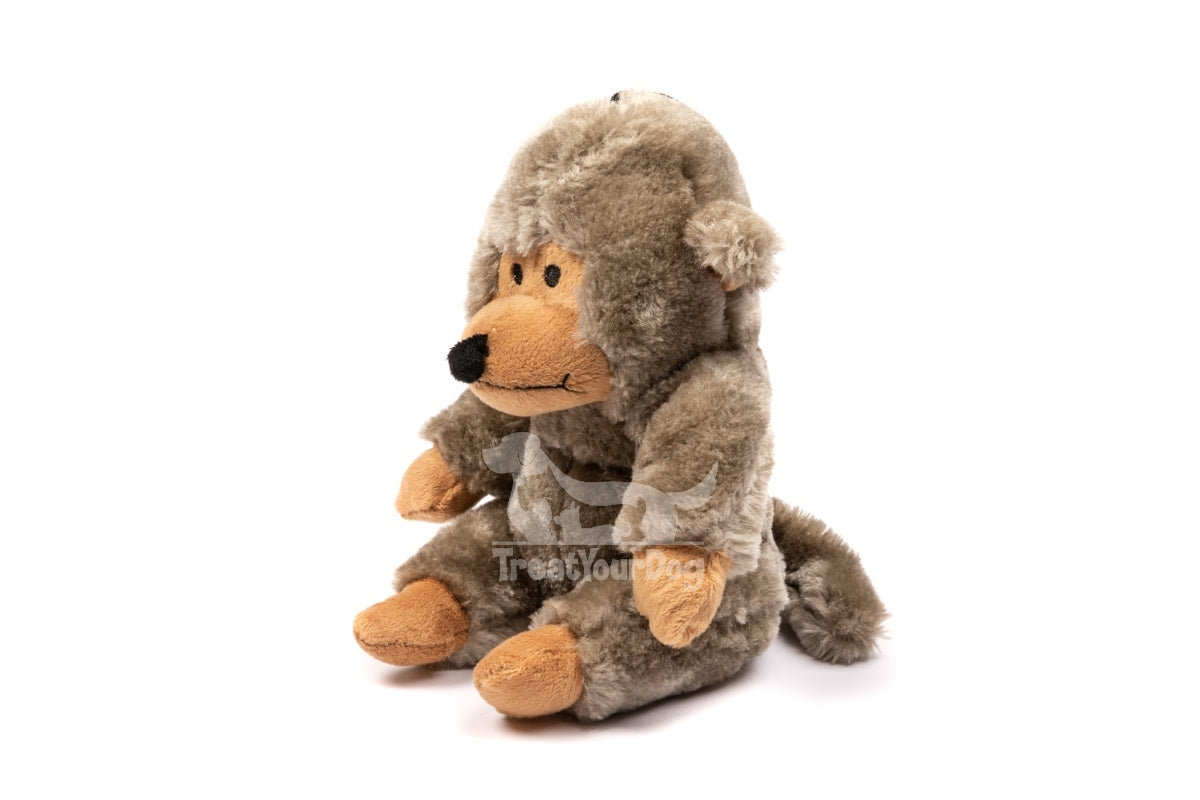 Wild Monkey Soft Plush Dog Toy