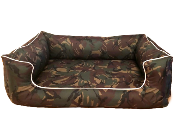 Walksters Ultimate Memory Foam Camouflage Waterproof Dog Bed