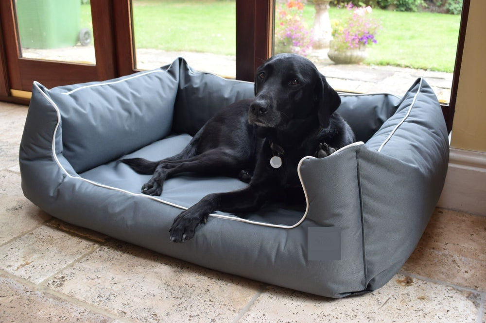 Walksters Ultimate Memory Foam Grey Waterproof Dog Bed