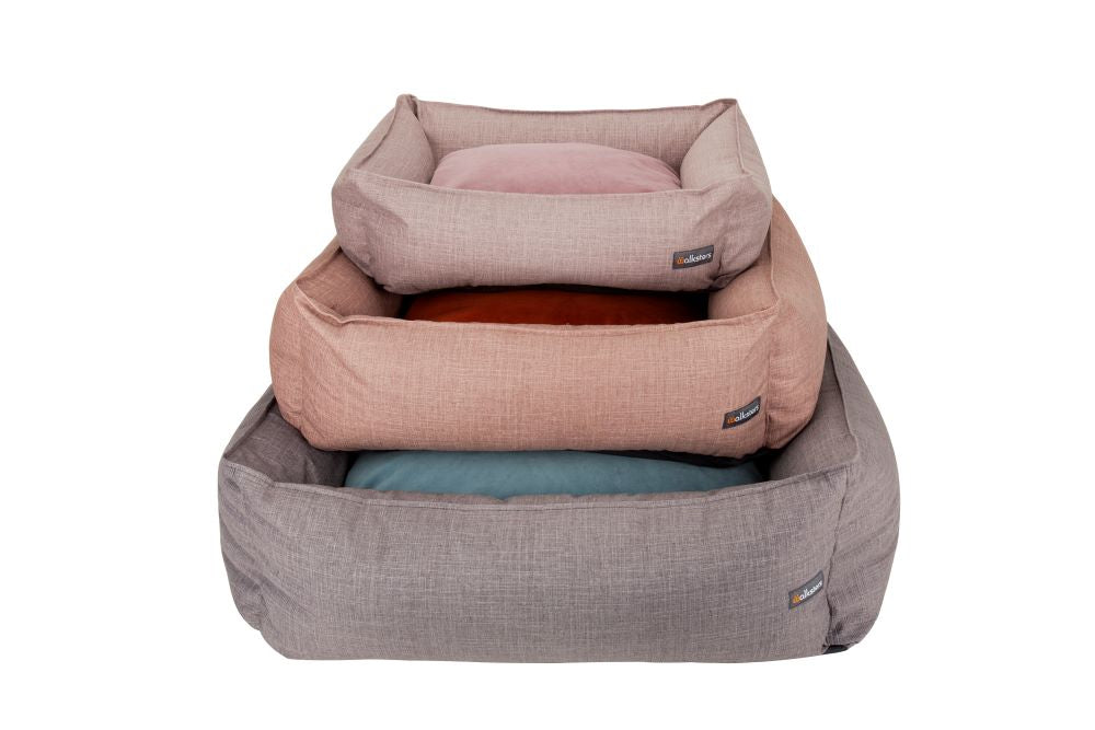 Walksters Lincoln Luxury Dog Bed in Lavender