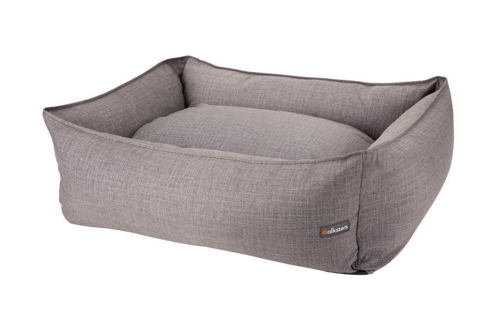 Walksters Lincoln Luxury Dog Bed in Grey