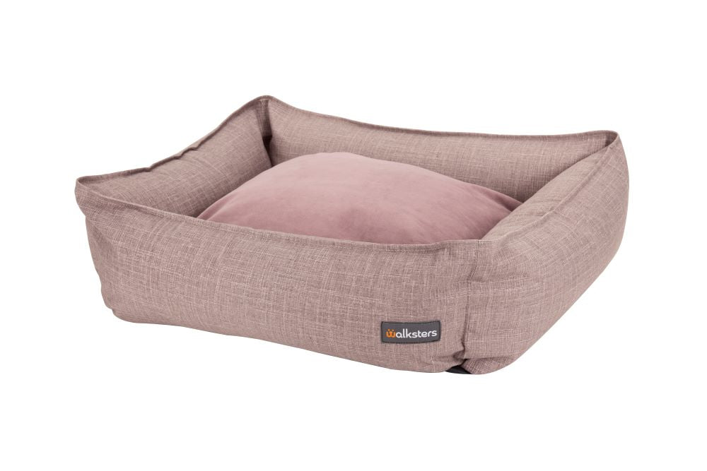 Walksters Lincoln Luxury Dog Bed in Lavender