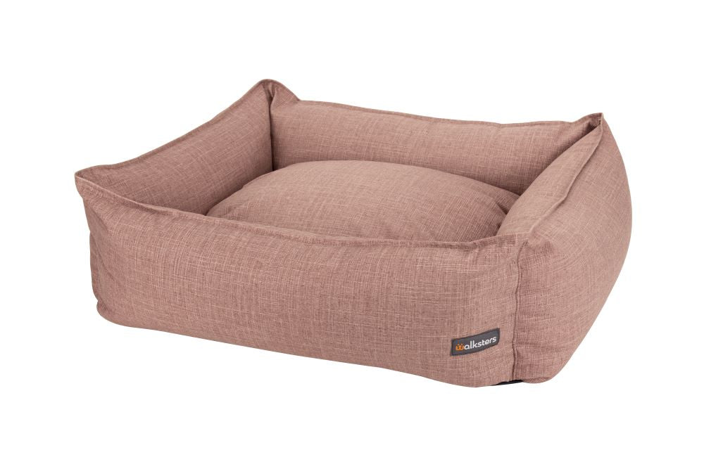 Walksters Lincoln Luxury Dog Bed in Rust