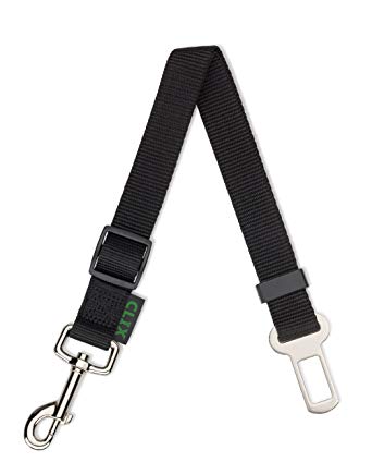 Dog car seat belt attachment to fit harness