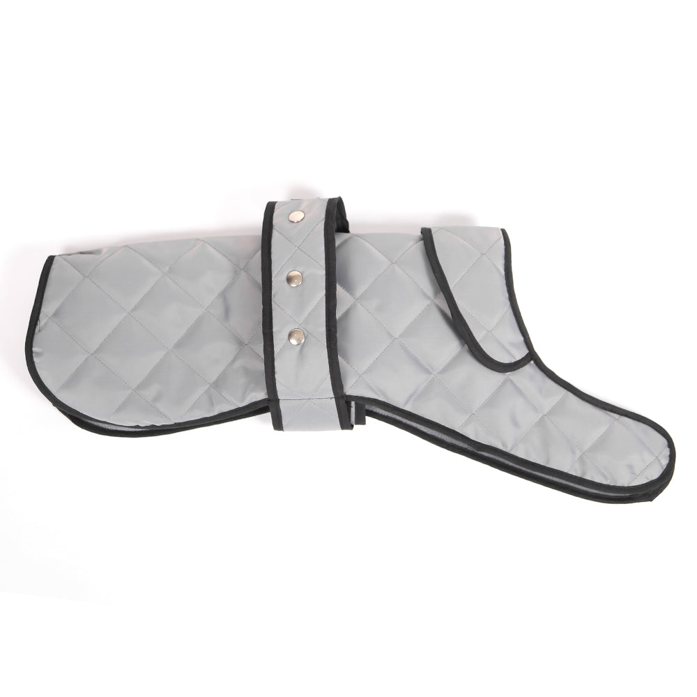 Walksters Premium Quilted Coat in Grey
